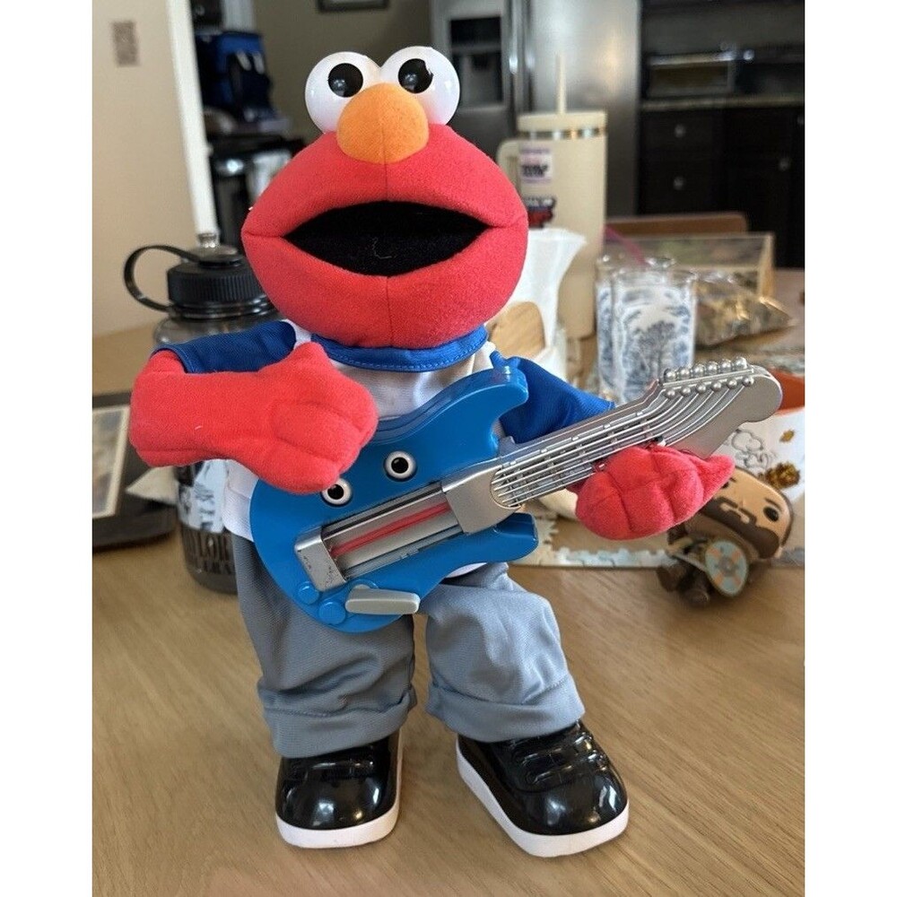 Rockin' Guitar Elmo, Full Working Tested Condition, English! Super Rare! Y2K